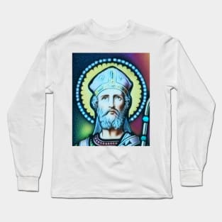 Anselm of Canterbury Portrait | Anselm of Canterbury Artwork 6 Long Sleeve T-Shirt